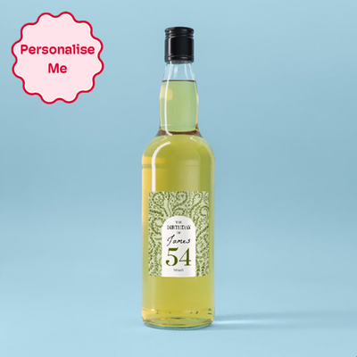 Personalised Age Birthday Whisky 70cl