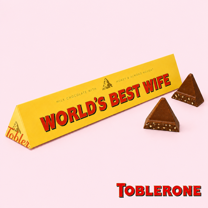 World's Best Wife Toblerone 340g