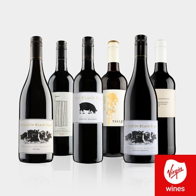 Virgin Wines Big Hitting Aussie Reds Gift Set (6 Bottles)