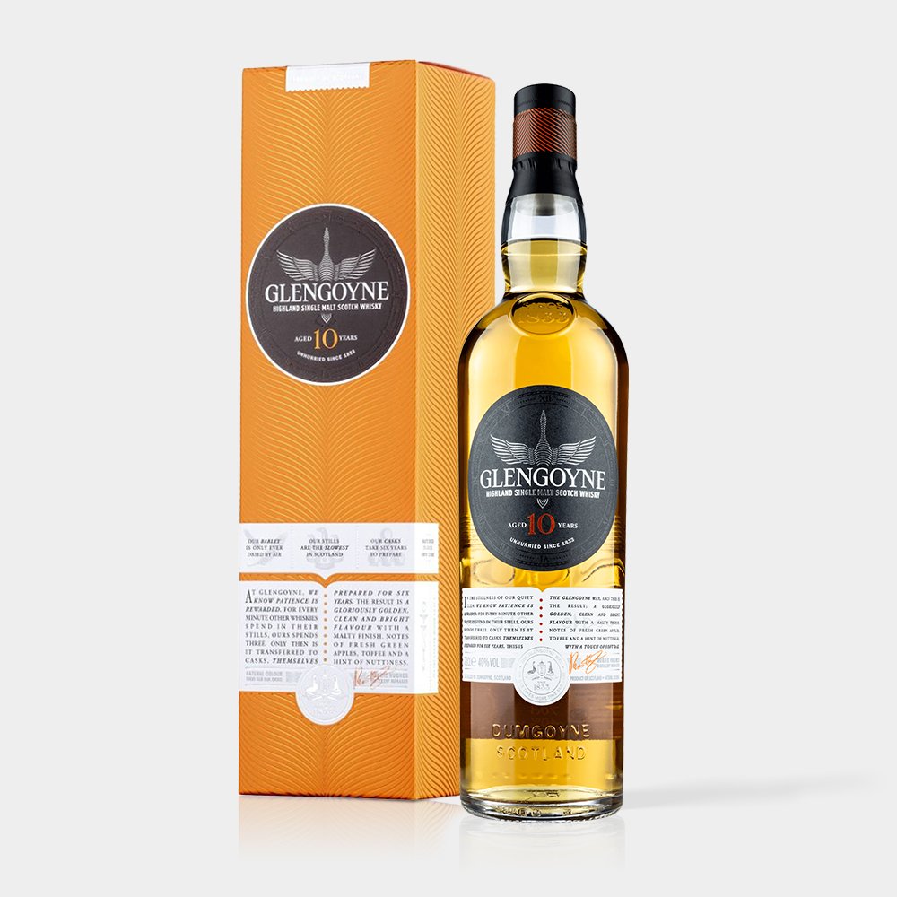 Virgin Wines Glengoyne 10 Year Old Highland Single Malt Scotch Whisky