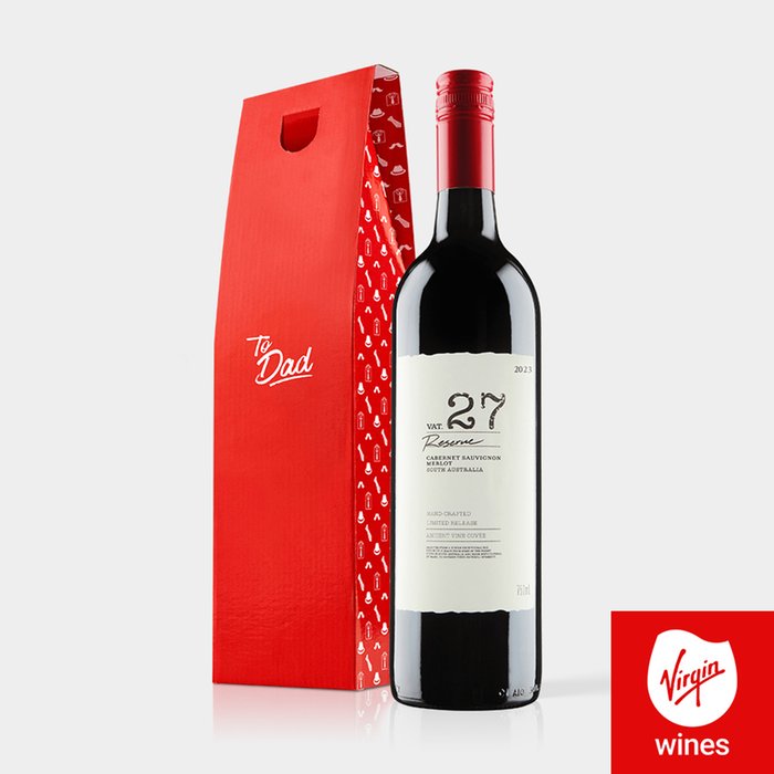 Virgin Wines To Dad - Cabernet Sauvignon Merlot VAT 27