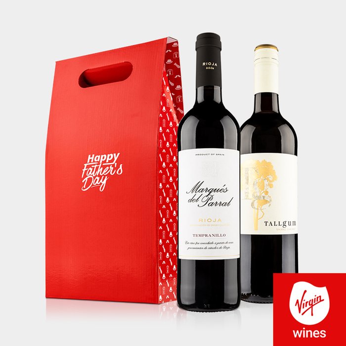 Virgin Wines Happy Fathers Day Red Wine Duo