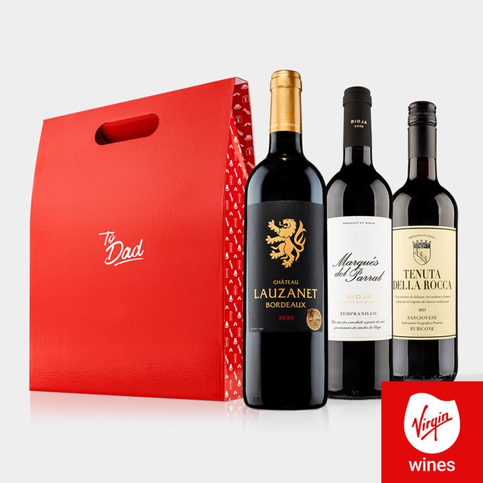 Virgin Wines To Dad Old World Red Wine Lovers Gift
