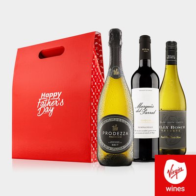 Virgin Wines Happy Fathers Day Wine Lovers trio