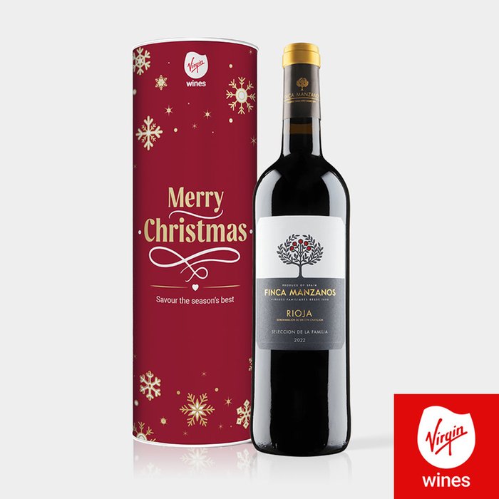 Virgin Wines Merry Christmas Rioja in Tube