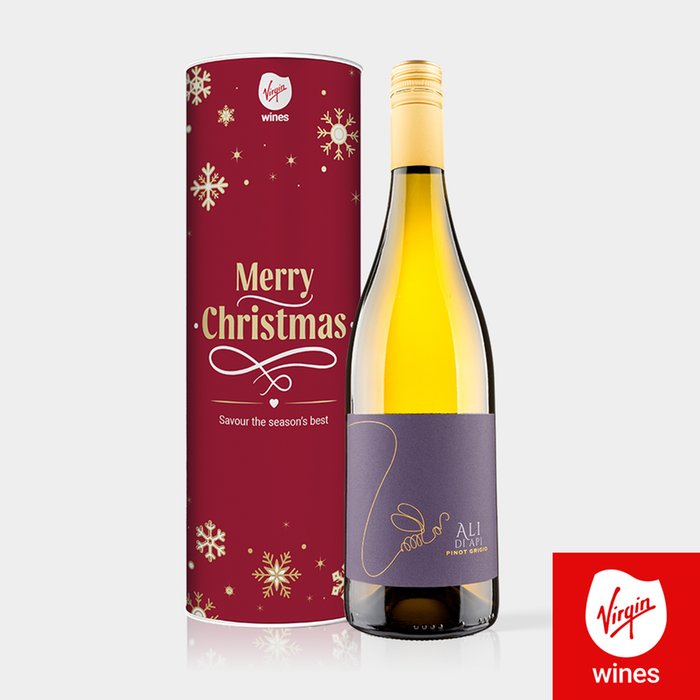 Virgin Wines Merry Christmas White Wine in Tube