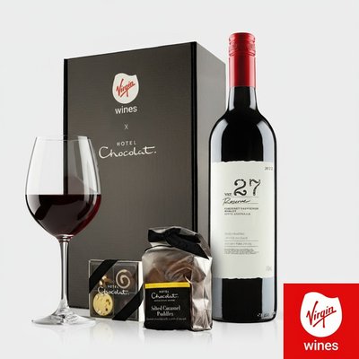 Virgin Wines Red Wine & Hotel Chocolat Gift