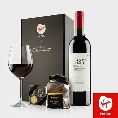Virgin Wines Red Wine & Hotel Chocolat Gift