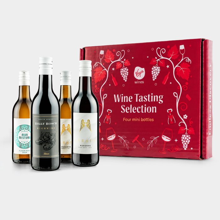 Virgin Wines Mixed Tasting Selection 4 x 18.7cl