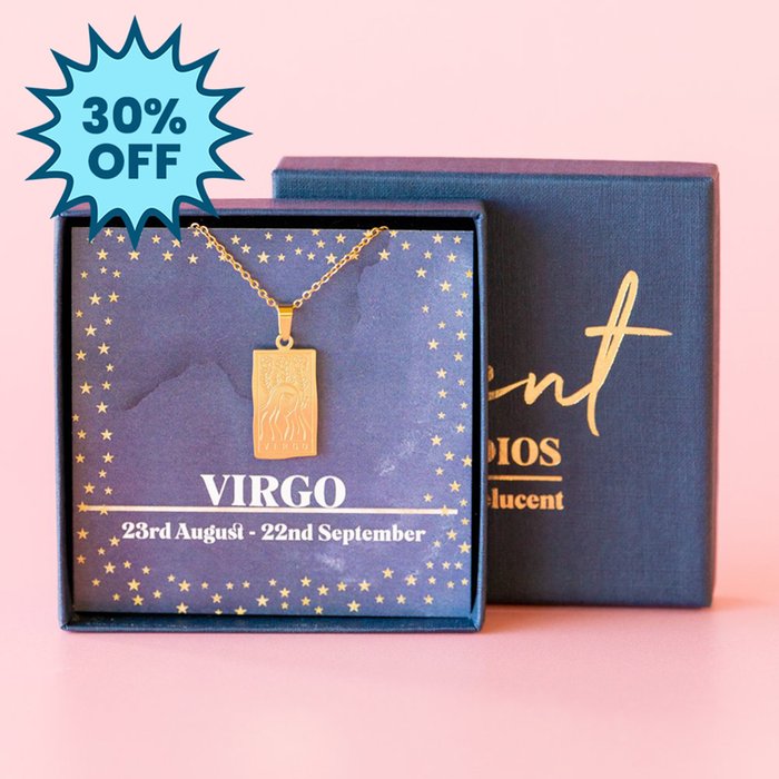 Virgo Zodiac Necklace