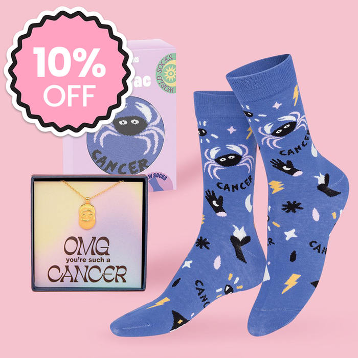 Cancer Necklace & Socks