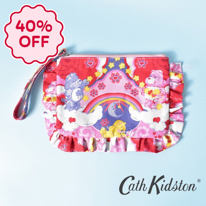 Cath Kidston Care Bears 100% Cotton Purse