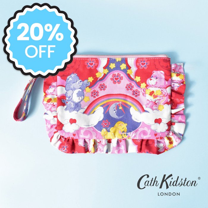 Cath Kidston Care Bears 100% Cotton Purse