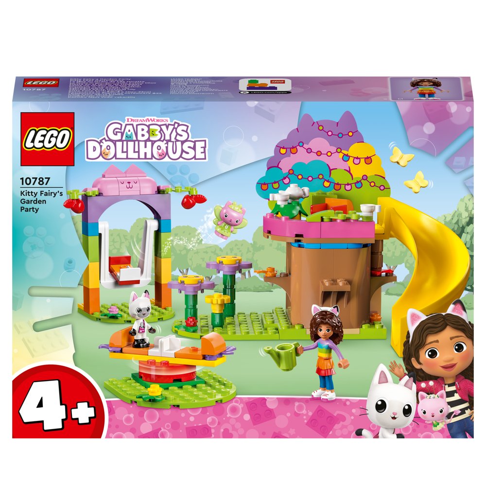Lego Gabby's Dollhouse Kitty Fairy's Garden Party (10787) Toys & Games