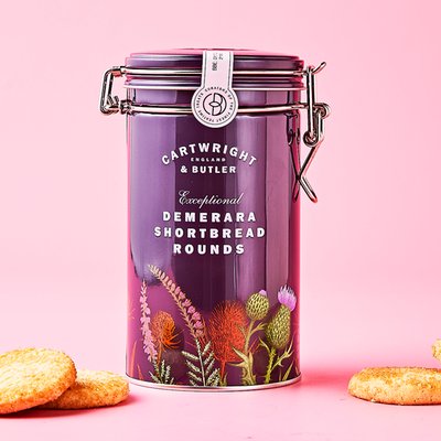 Cartwright & Butler Demerara Shortbread Tin (200g)