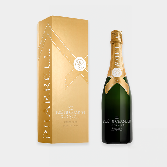 Moët & Chandon Brut Impérial x Pharrell Williams Limited Edition Champagne 75cl Gift Box