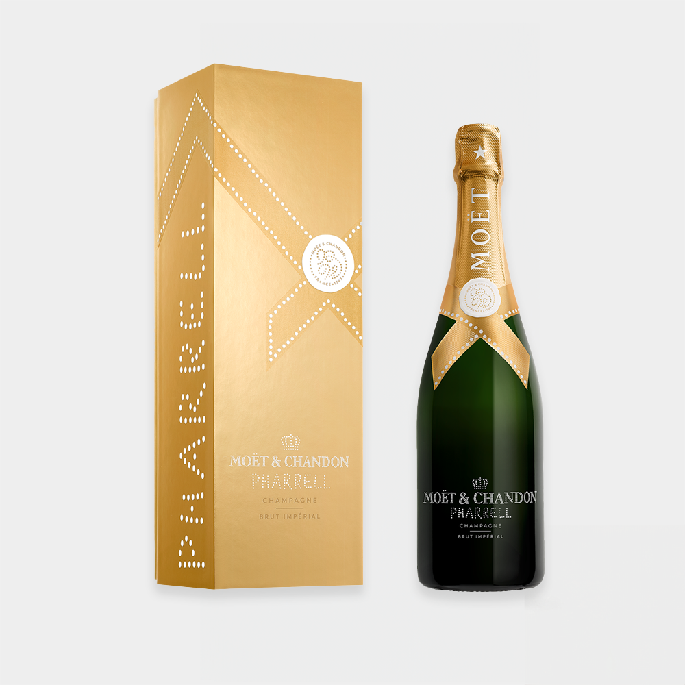 MoÃ«t & Chandon Brut ImpÃ©rial X Pharrell Williams Limited Edition Champagne 75C