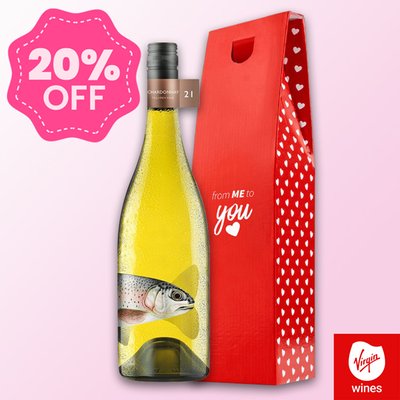 Virgin Wines From Me To You Strout Road Vintners Chardonnay Gift Box