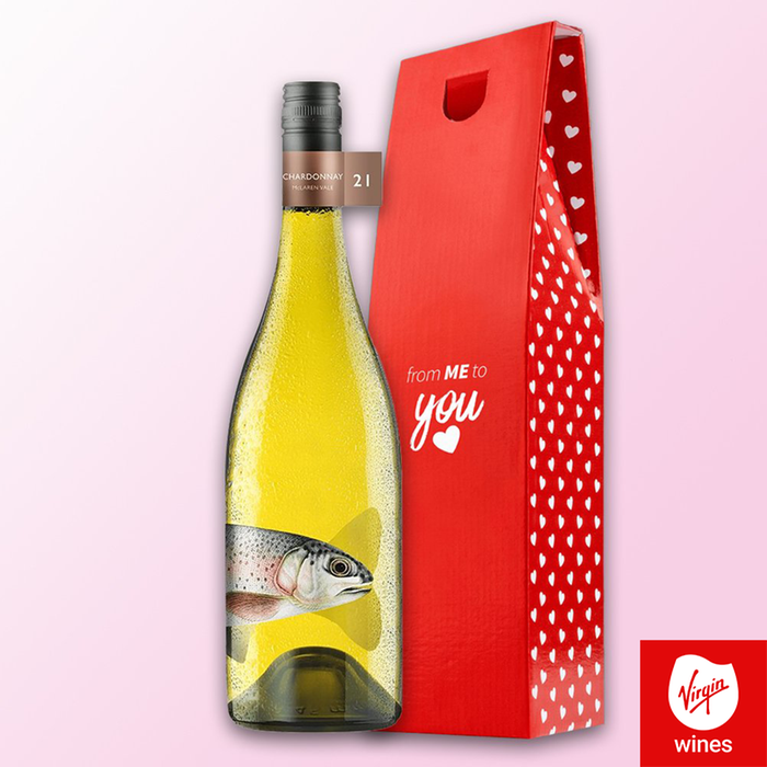 Virgin Wines From Me To You Strout Road Vintners Chardonnay Gift Box