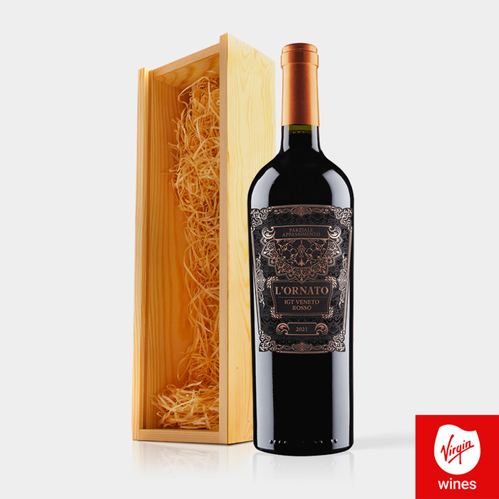 Virgin Wines L'Ornato Appassimento in Wooden Gift Box