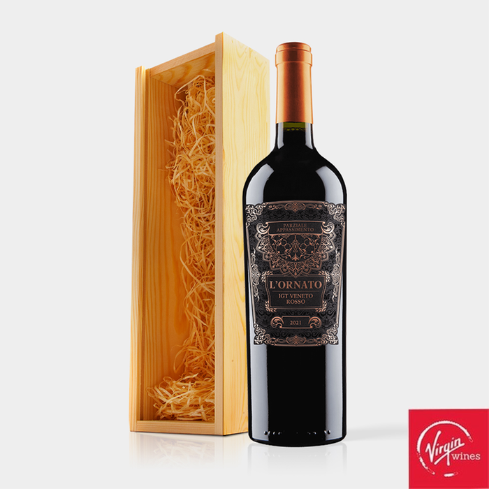 Virgin Wines L'Ornato Appassimento in Wooden Gift Box