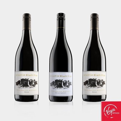 Virgin Wines Little Black Pigs Red Wine Trio