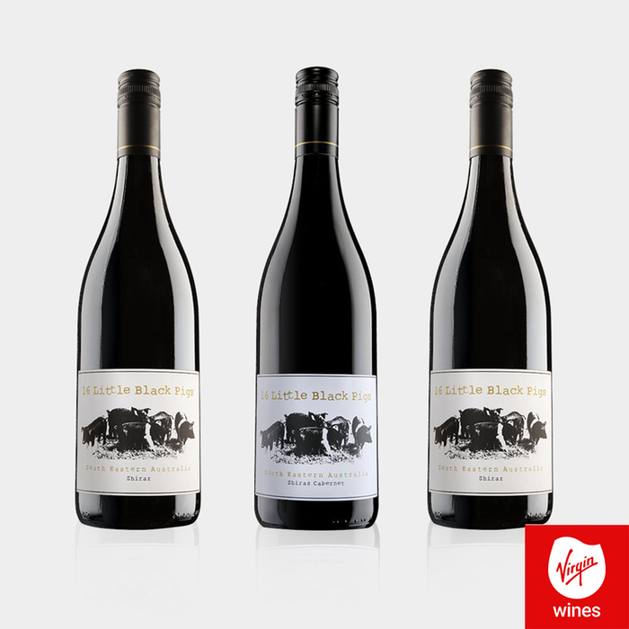 Virgin Wines Little Black Pigs Red Wine Trio