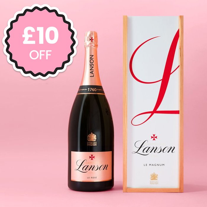 Lanson Le Rosé Champagne 150cl Gift Box