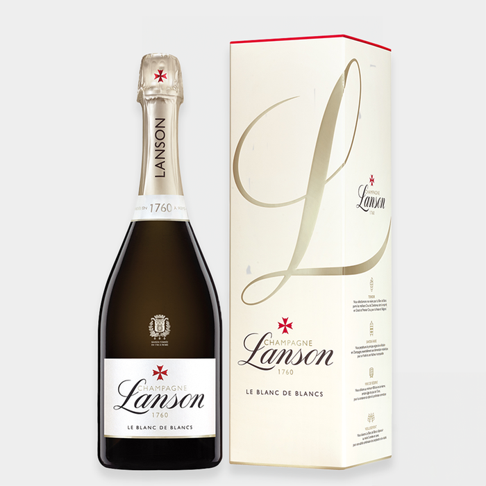 Lanson Le Blanc de Blancs Champagne Gift Box