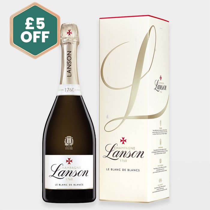 Lanson Le Blanc de Blancs Champagne Gift Box