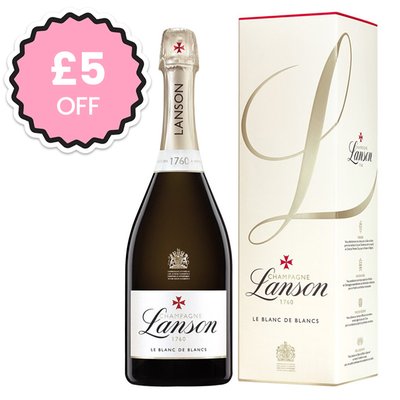 Lanson Le Blanc de Blancs Champagne Gift Box