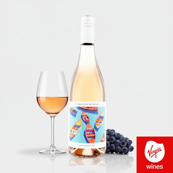 Virgin Wines Le Terrain de Jeu des Artistes Rose