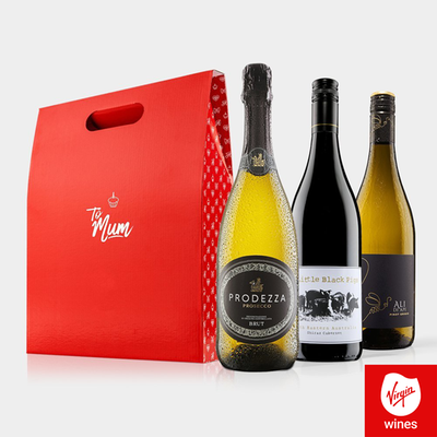 Virgin Wines To Mum Wine trio with Prosecco