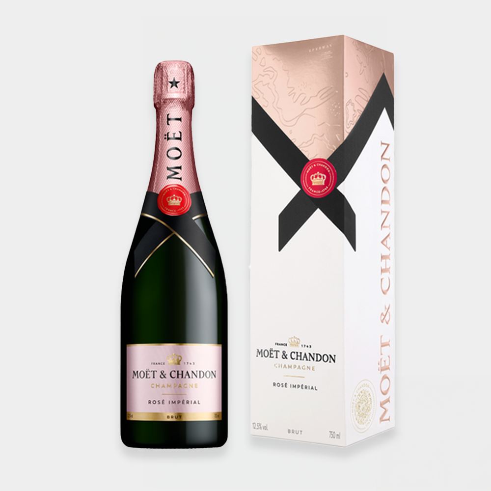 MoÃ«t MoÃ«t & Chandon Brut RosÃ© Gift Boxed 75Cl