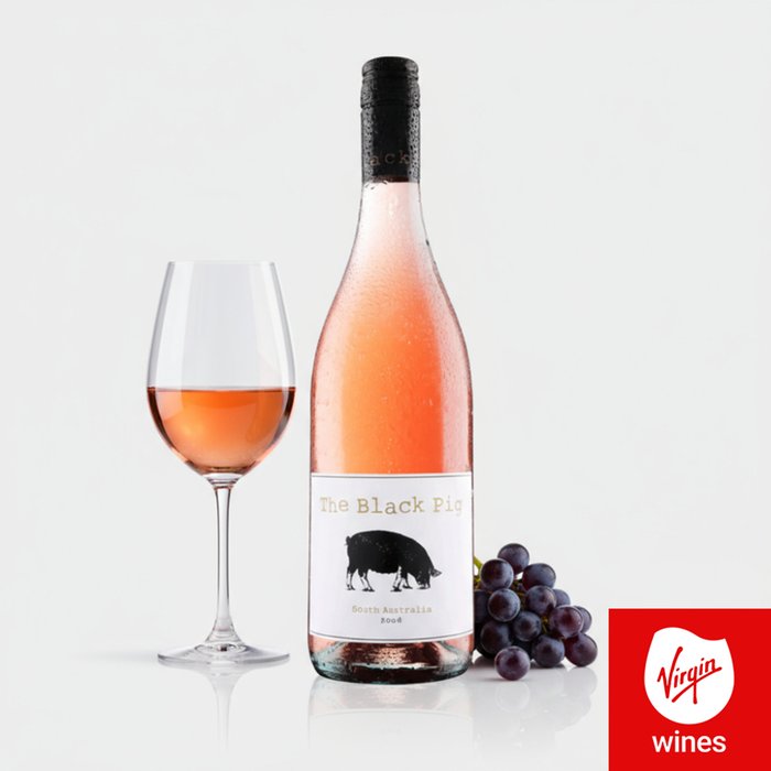 Virgin Wines The Black Pig Rose 75cl