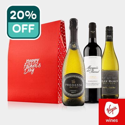Virgin Wines Happy Fathers Day Wine Lovers trio