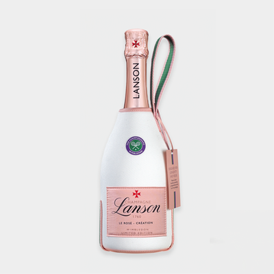 Lanson Le Rosé Creation Brut NV 75cl Wimbledon Gift Pouch