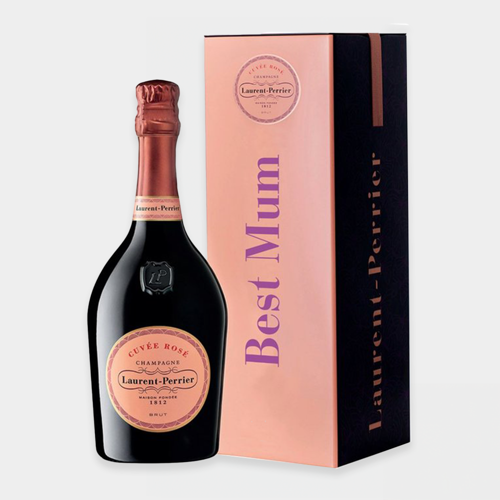 Best Mum Laurent Perrier Rose Gift Tin 75Cl