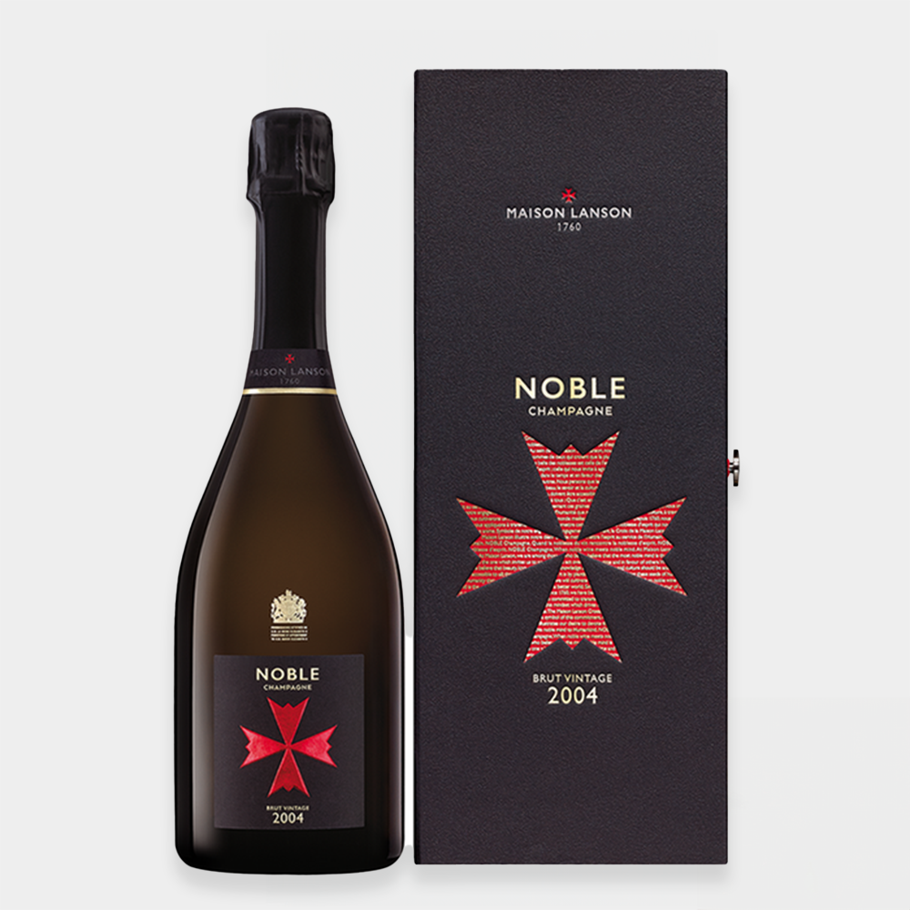 Lanson Noble Champagne Brut 2004 In Gift Box