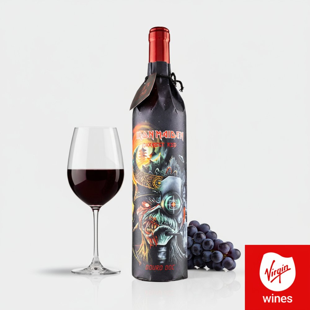 Virgin Wines Iron Maiden Darkest Red Wine 75Cl