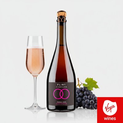Flint Charmat Rosé Sparkling Wine 75cl