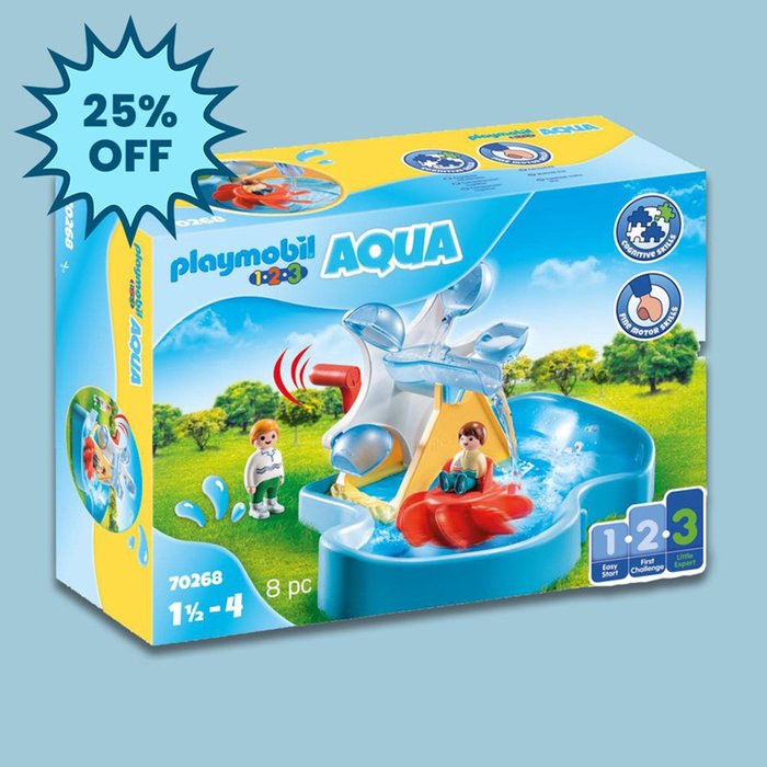 Playmobil 123 Water Wheel Carousel (70268)