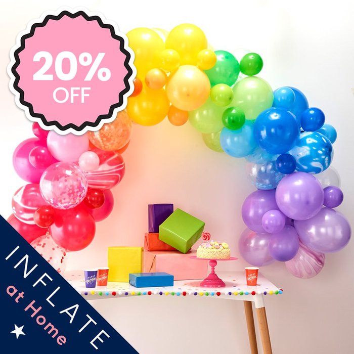 Rainbow Balloon Arch Kit