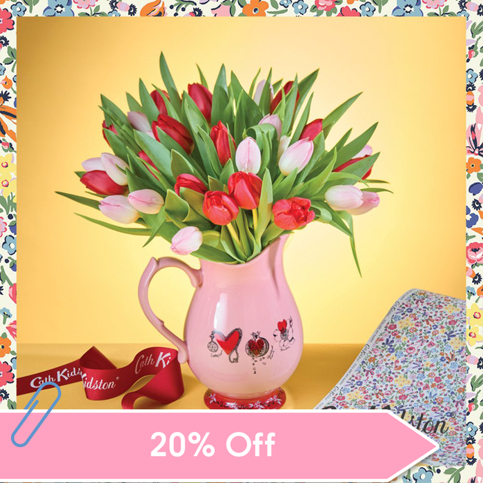   Cath Kidston 30 Tulips and CK Jug