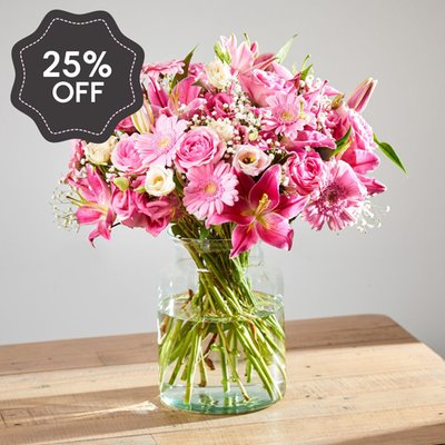 Pink Perfection by Arena Flowers