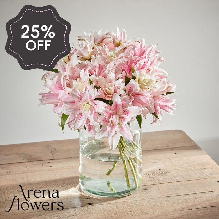 Double Scented Lilies by Arena Flowers