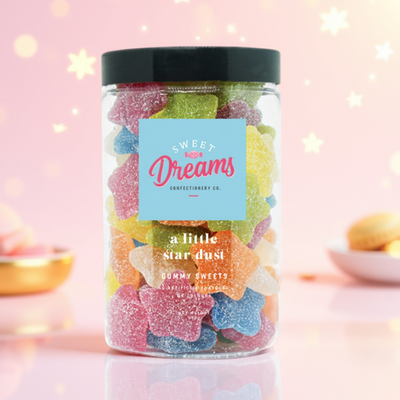 A Little Star Dust Lolly Jar 300g