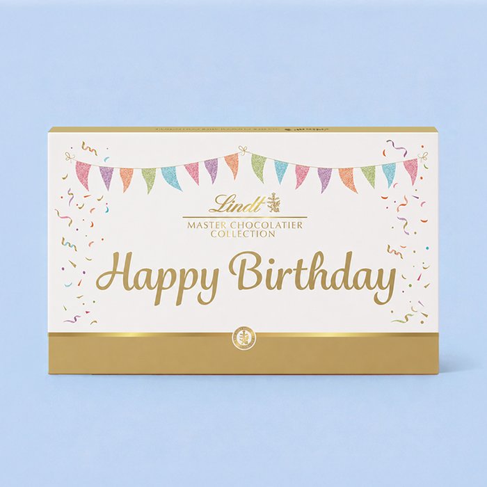 Lindt Happy Birthday Chocolate Collection 184g