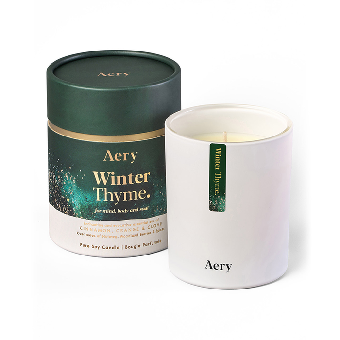 Winter Thyme Aery Candle