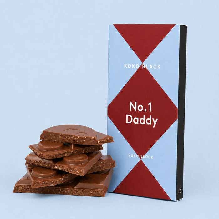 No 1 Daddy Perfect Salted Peanut Block Milk 80g by Koko Black